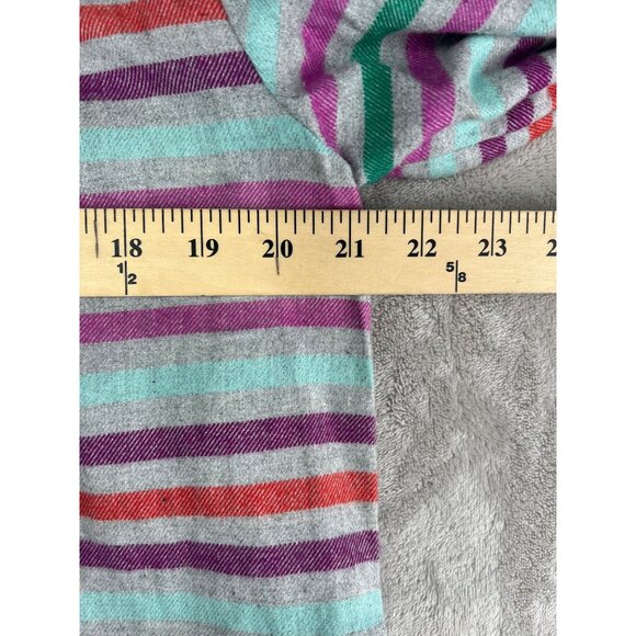 Lands End Womens Flannel A-Line Long Sleeve Tunic Multicolored Long Sleeve M - Picture 7 of 16